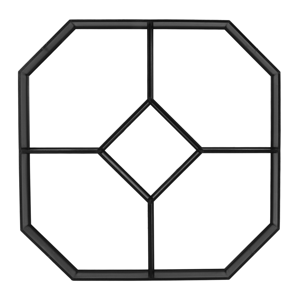 Tebru Hexagonal Stepping Stone Mold, Concrete Paving Mold, Paths Maker