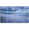 thumbnail image 2 of Stormy Clouds Over Ocean - Modern Seascape Canvas Artwork, 2 of 3