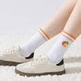 thumbnail image 5 of Yawlsow Pilates Socks with Grips for Women, 3 Pairs Non-Slip Yoga Socks with Cute Embroidery for Barre Ballet Workout, Hospital, 5 of 6