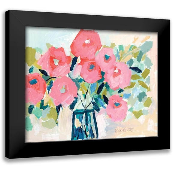 Roberts, Kait 14x12 Black Modern Framed Museum Art Print Titled - Blooms for Ruthie