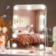 thumbnail image 1 of Espejo de tocador MINISO 26,9 x 35 cm con luces y Bluetooth, 1 of 8