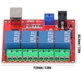 thumbnail image 3 of Módulo De Relé, Controlador De Interruptor Inteligente De 4 Canales Trabajo Estable Tecnología Avanzada Para Equipos Electrónicos, 3 of 7