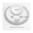 thumbnail image 3 of Conjunto De Joyas De Lujo Collar Pendientes Pulsera Anillo, 3 of 3
