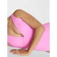 thumbnail image 4 of Time and Tru Women's and Women's Plus Ribbed Plunge One Piece Swimsuit, Sizes XS-3X, 4 of 5