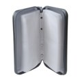 thumbnail image 4 of 80 Disc Album CD DVD Carry Cover Case Wallet Storage Holder Bag Hard Box - Silver, 4 of 5