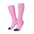 thumbnail image 2 of Bingfone Compression Socks For Women And Men Long Socks For Running Athletic Cycling Nurse-Pink, 2 of 9