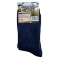 thumbnail image 2 of Lovely Annie Women's 1 Pair Extra Thick Wool Socks Diamond Size 8-11(Navy), 2 of 2