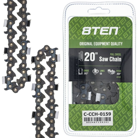 Full Chisel Chainsaw Chain 20 inch .063 .404 68DL for Stihl Husqvarna Solo 810-CCC2371H