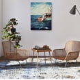 thumbnail image 3 of Cuadro Decorativo - Barco de pesca en alta mar, 3 of 3