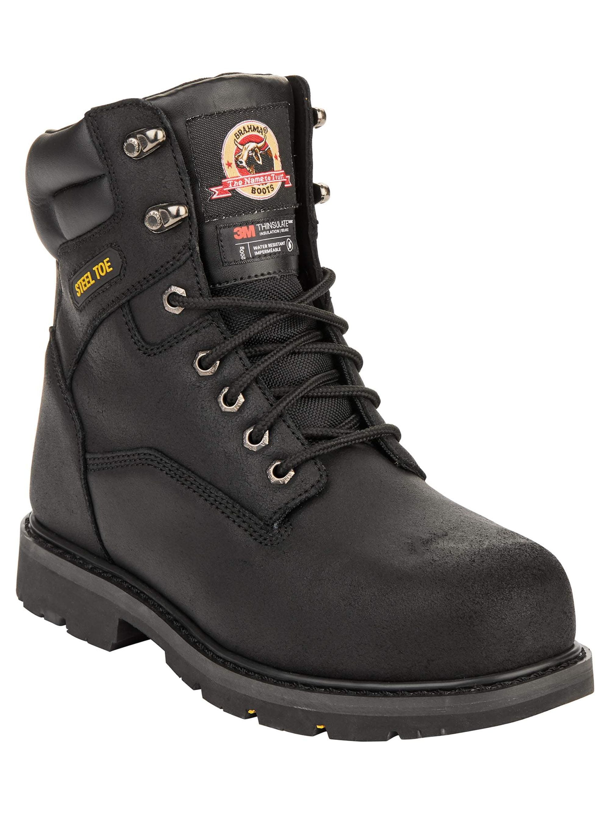Free Shipping! Brahma Mens Gus Steel Toe Work Boots 6 inch  display picture 1