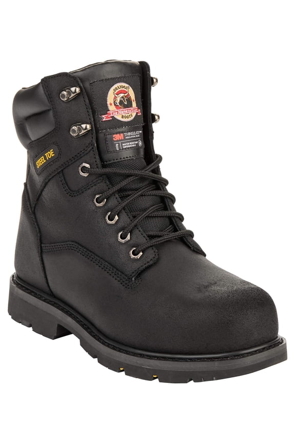 Men's Iron Tough II Steel Toe Work Boots, Wide Width
