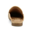 thumbnail image 4 of Journee Womens Akza Slip On Square Toe Mules Flats, Widths Available, 4 of 10