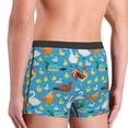 thumbnail image 5 of Daiia Rooster And Chickens Men's Underwear Boxer Briefs, Cotton Stretch Moisture-Wicking Underwear-X-Large, 5 of 9
