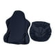 thumbnail image 1 of Juego de fundas para silla de juego, resistentes al polvo, de poliéster elástico, lavables y suaves. Azul oscuro, 1 of 9