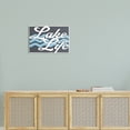 thumbnail image 2 of Stupell Lake Life Water Waves Phrase Landscape Painting Wall Plaque Unframed Art Print Wall Art, 2 of 6