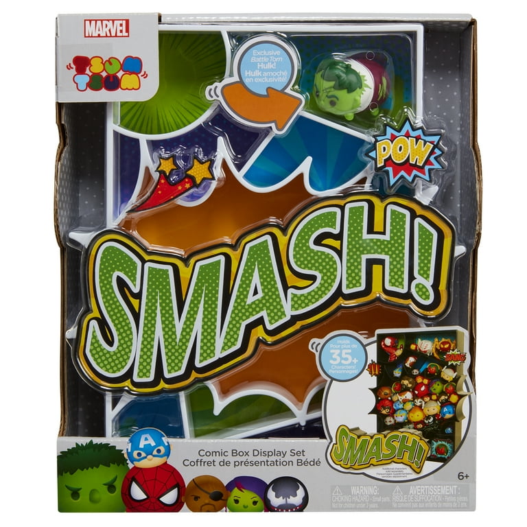 Tsum Tsum Marvel Comic Display - Walmart.com