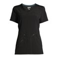 thumbnail image 7 of Scrubstar Women's Antimicrobial Premium Performance Tonal Contrast V-Neck Scrub Top, 7 of 7