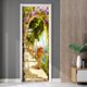 thumbnail image 1 of Gwong Decoración hogareña Etiqueta engomada de la puerta del callejón del paisaje 3D extraíble decoración de la decoración de la pared de la pared Gwong 21042574, 1 of 7