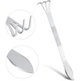 thumbnail image 5 of Stainless Steel 3 Tines Plants Pot - 24CM Stainless Steel 3 Tines Plants Pot Rake Soil Farming Tools, 5 of 5
