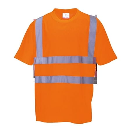 RT23 Medium Hi-Visibility T-Shirt, Orange - Regular
