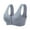 Gray, variant on Full Coverage Bra Women No Underwire Lactation Vest Bra Back Adjustment Yoga Running Bra Short Size Cupless Bra, Style 12887, Gray 38B