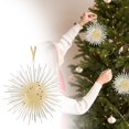 thumbnail image 2 of BNNG Christmas Acrylic Pendants Sparkling Champagne Star Ornaments for Car Rearview Mirror, Christmas Tree, Home Holiday Decoration, Elegant Gift Set for Windows and Doors, 2 of 8