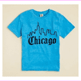 thumbnail image 2 of Junk Food Brand Boys Chicago Tee in Ocean Blue, Size L (10), 2 of 2