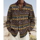 thumbnail image 1 of Camisa de hombre casual suelta retro cómoda camisa de solapa suave y cómoda calle 2024 nuevo listado, 1 of 6