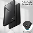 thumbnail image 5 of JETech Case for Samsung Galaxy Tab A9 8.7-Inch 2023, Clear Transparent Hard PC Back, Protective Tri-Fold Stand Slim Tablet Cover (Black), 5 of 6