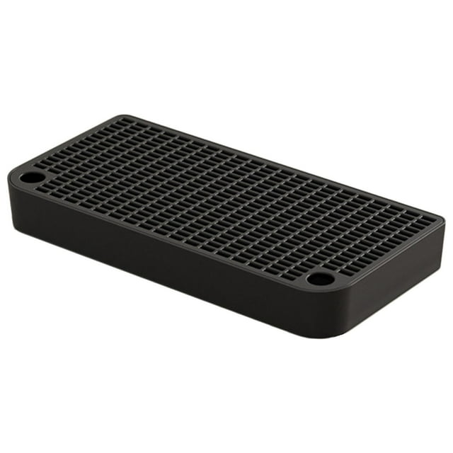CHENMEI Cat Litter Ramp for Elevated Cat Litter Box Double Layered Trapper with Filter Function Easy Clean Non Slip Step and Stai