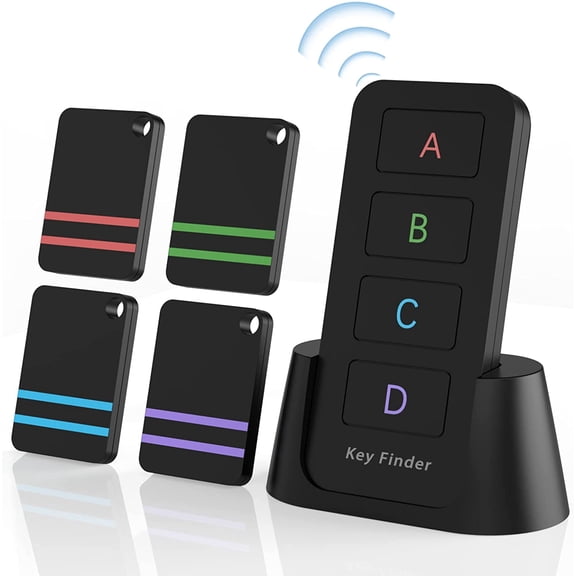 Remote Control Finder, Pack of 4 Find My Keys Device
