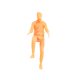 thumbnail image 4 of 1/64 figuras de personas sin pintar de pie y sentadas, personas en miniatura para proyecto de diseño arquitectónico de jardín de hadas, ornamento de 1/64 bicicleta niño CUTICAT Figuritas de personas diminutas, 4 of 8