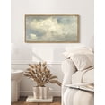thumbnail image 6 of Drsoum Vintage Landscape Wall Art Retro Sky Cloud Nature Classic Paints Rustic Farmhouse Kitchen Bathroom Office Decor 8x16in Natural Framed, 6 of 7