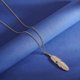 thumbnail image 4 of Boho Feather Pendant Necklace Chain Long Leaf Necklaces Jewelry for Women and Girls, 4 of 4