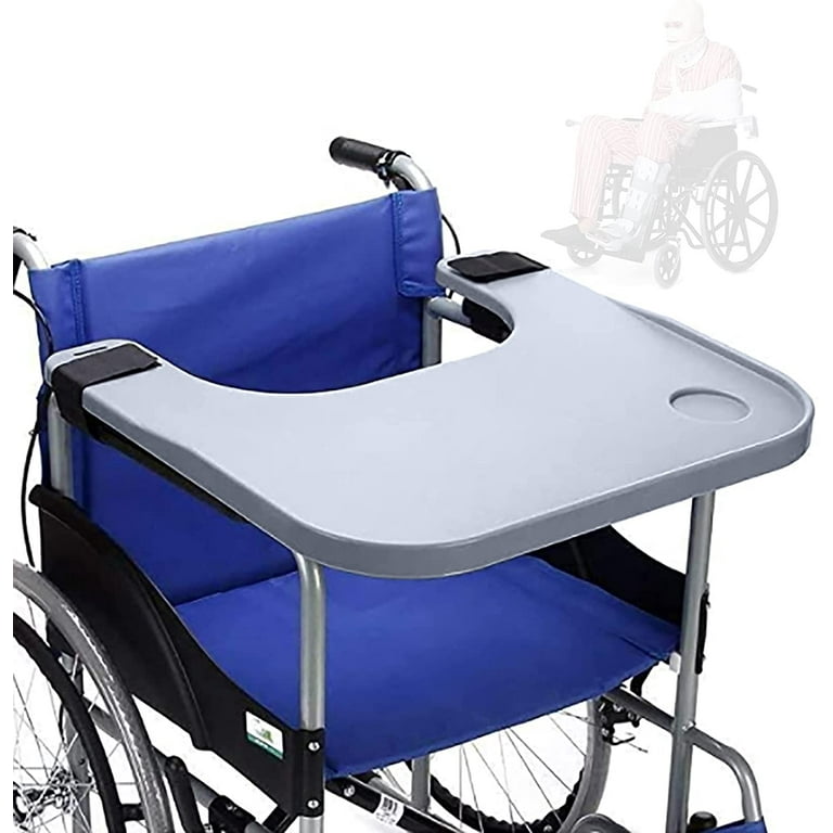 Wheelchair Lap Tray Table Accessories Food Holder Portable Eating Reading  Desk