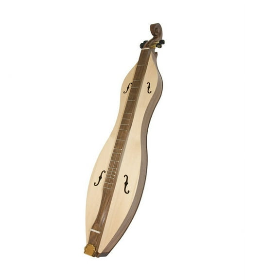 Roosebeck Emma Mountain Dulcimer 4-String Vaulted Fretboard Spruce F-Holes - Walnut