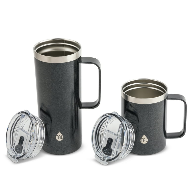 Tal Stainless Steel Mountaineer Mug 20 fl oz, Black, Size: One Size