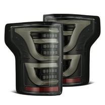 AlphaRex 15-20 Ford F150 LUXX-Series LED Tail Lights Alpha-Black