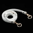 thumbnail image 6 of Purse Strap & Bag Strap Replacement - Braided Leather Guitar Strap & White- Gold Buckle, 6 of 8