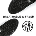thumbnail image 3 of CHICVOMEY Sneakers for Men Round Toe Breathable Mesh Comfortable Lightweight Tennis Shoes Quick Dry Walking Running Gym Workout Shoes, 3 of 7