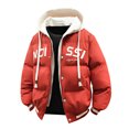thumbnail image 4 of Winter Jacket Heavy Duty Insulated Hooded Coat For Cold Weather Windproof Water Outdoor Sport Casual, 4 of 5