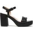 thumbnail image 2 of Naturalizer Women's Pandora Platform Dress Sandals Black Leather 8M, 2 of 5