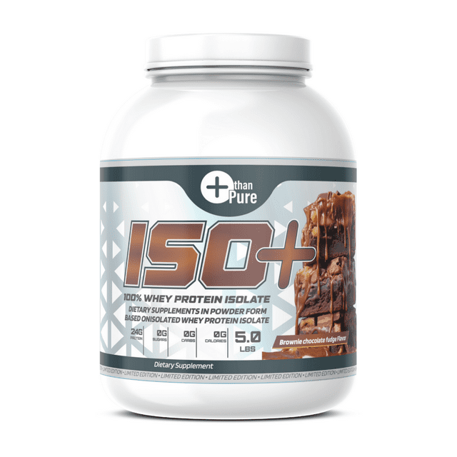 ISO+ Whey Isolate 2.27 kg Sabor Chocolate – Sin Azúcar ni Grasa