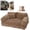 Khaki, variant on Plush Calming Pet Sofa Bed with Removable Cover, Fluffy Dog Cat Bed Pet Couch Beds Plush, Plushs Cat Couch Bed, Soft Warming Washable Puppy Bed