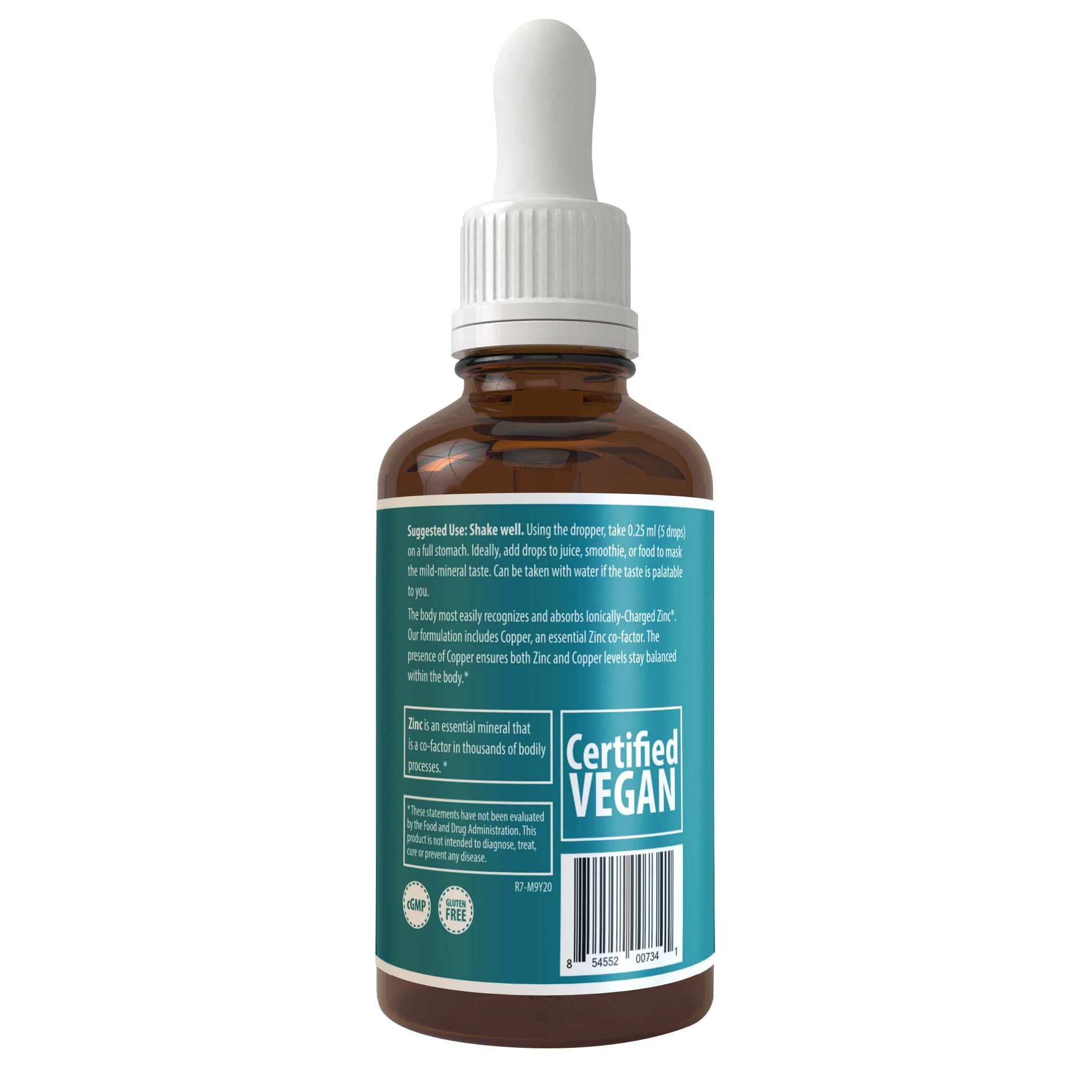 Triquetra Health Ionic Zinc Plus Copper Liquid Concentrate