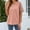 Pink, variant on Njoeus Womens Tops Summer Chiffon Dressy Blouses Mesh Short Sleeve Tunic Tops Casual Round Neck T-Shirts Loose Work Tops S-XXL
