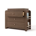thumbnail image 4 of Graco Read-with-Me 3 Drawer Chest with Bookshelves and Removable Changing Topper, Hazelnut with Driftwood, 4 of 14