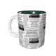 thumbnail image 3 of La última gran dinastía americana Periódico Tazas de cerámica Tazas de café Tazas de té con leche Letras de Reputation 1989 Swift Taylor Ts7 Speak, 3 of 5