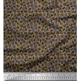 thumbnail image 1 of Soimoi Poly Georgette Fabric Crown Victorian Style Print Fabric by The Yard 52 Inch Wide, 1 of 3