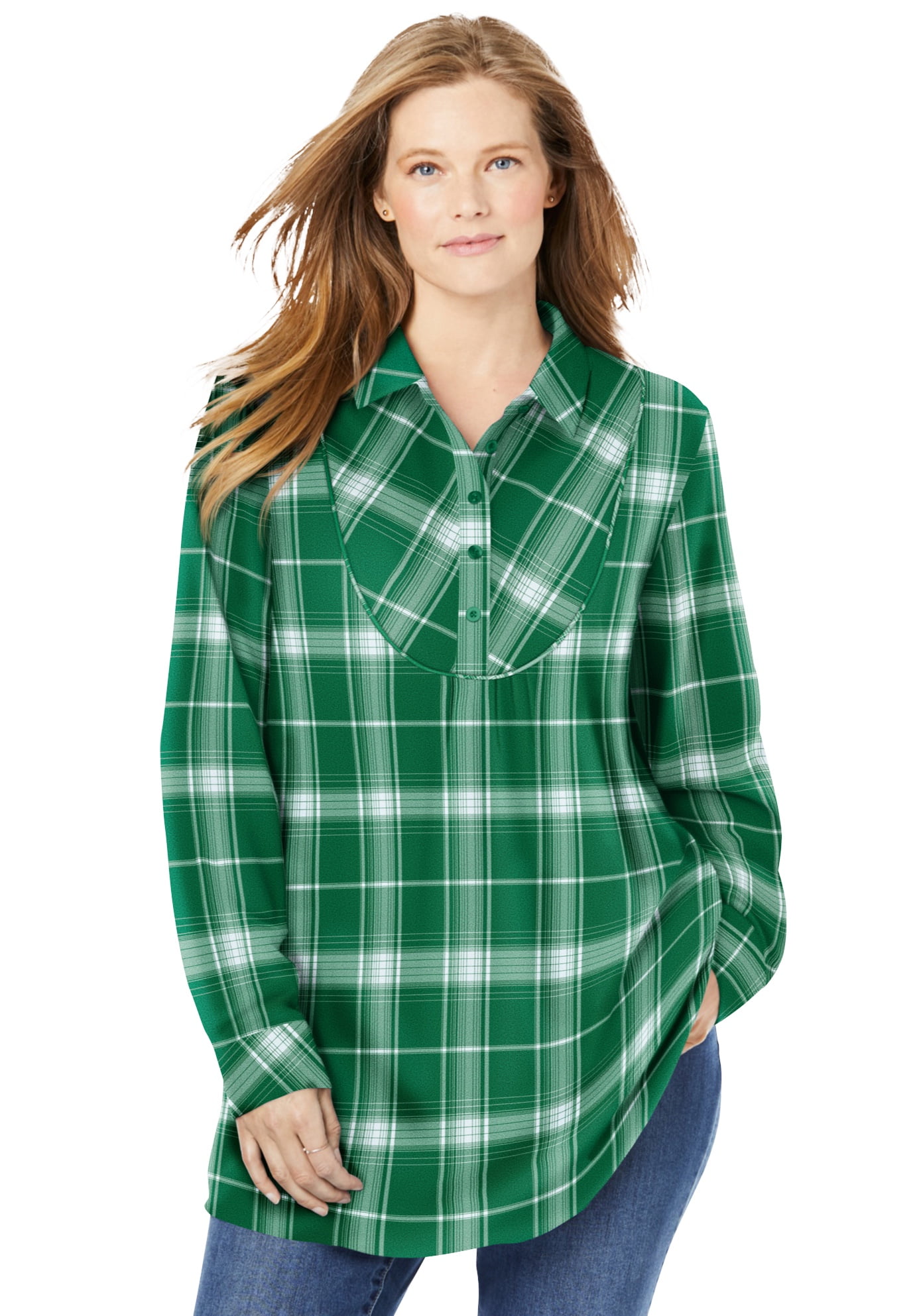 henley shirt with flannel